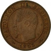 Monnaie, France, Napolon III, Centime, 1853, Bordeaux, TTB+, Gadoury 86