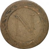Coin, France, Napolon I, 5 Centimes, 1808, Strasbourg, F(12-15), Copper