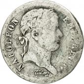 Monnaie, France, Napolon I, 1/2 Franc, 1808, Strasbourg, TB, Argent