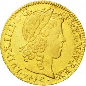 Monnaie, France, Louis XIV, Louis dor  la mche longue, 1652,Troyes,Gadoury245