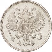 Russie, Alexandre II, 10 Kopeks, 1861, St. Petersbourg, Argent, KM:20.2