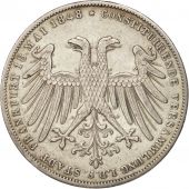 Etats allemands, FRANKFURT AM MAIN, 2 Gulden, 1848, Frankfurt, Argent, KM:338