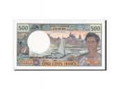 Tahiti, Papeete, 500 Francs, 1985, KM:25d, Neuf