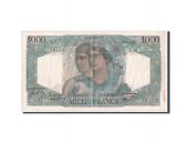 France, Minerve & Hercule, 1000 Francs, 1945, KM:130a