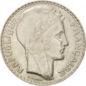 France, Turin, 20 Francs, 1933, Paris, AU(55-58), Silver, KM:879, Gadoury:852