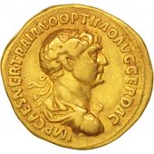 Trajan, Aureus, 114, Roma, TTB, Or, RIC:347