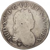 France, Louis XV, 1/2 cu Vertugadin, 1716, Lille, B+, KM:420.19