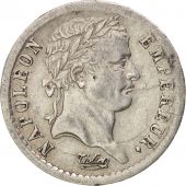 France, 1/2 Franc, 1808, Paris, AU(50-53), Silver, KM:680.1, Gadoury:398