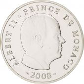 Monaco, 5 Euro, Albert II, 2008, Argent, Gadoury:3, KM:197