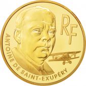 France, Petit Prince, 100 Francs, 2000, Paris, MS(65-70), Gold, KM:1264