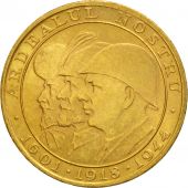 Romania, Mihai I, 20 Lei, 1944, MS(60-62), Gold, KM:M13