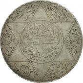 Morocco, Moulay al-Hasan I, 2-1/2 Dirhams, 1881, Paris, EF(40-45), Silver, KM:6