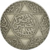 Morocco, Moulay al-Hasan I, 2-1/2 Dirhams, 1894, Paris, EF(40-45), Silver, KM:6
