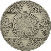Maroc, Moulay al-Hasan I, 2-1/2 Dirhams, 1895, Paris, TTB, Argent, KM:6