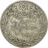 Maroc, Abd al-Hafiz, 1/4 Rial, 2-1/2 Dirhams, 1911, bi-Bariz, Paris, TTB
