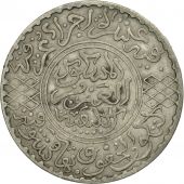Morocco, Abd al-Aziz, 1/2 Rial, 5 Dirhams, 1902, London, EF(40-45), Silver