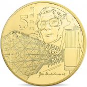 France, Monnaie de Paris, 5 Euro, Europa, 2017, MS(65-70), Gold
