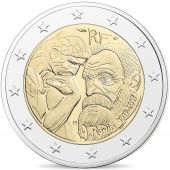 France, Monnaie de Paris, 2 Euro, Auguste Rodin, 2017, FDC, BE