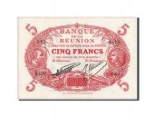 Runion, 5 Francs, 1938, Serie Q, KM:14