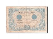 France, 20 Francs Noir, 21.06.1875, KM:61a