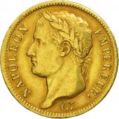 France, Napolon I, 40 Francs, 1812, Paris, TTB, Or, KM:696.1, Gadoury:1084
