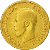 Russia, Nicholas II, 10 Roubles, 1899, St. Petersburg, EF(40-45), Gold, KM:64