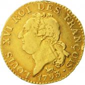 France, Louis XVI, Louis de 24 livres Constitution, Paris, TTB, KM:617.1