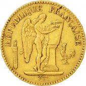France, Gnie, 20 Francs, 1848, Paris, TTB, Or, KM:757