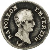 France, Napolon I, 1/4 Franc, 1807, Bayonne, TB, Argent, KM:670.4, Gadoury:347