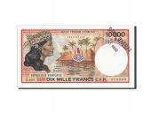 French Pacific Territories, 10 000 Francs, 1985, SPECIMEN, KM:4as, UNC