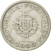 Mozambique, 20 Escudos, 1955, TTB, Argent, KM:80