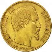 France, Napoleon III, 20 Francs, 1860/50, Paris, TTB, Or, KM:781.1