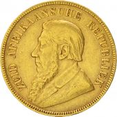 South Africa, Pond, Een, 1897, Pretoria, EF(40-45), Gold, KM:10.2