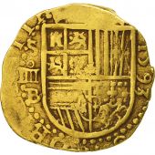 Espagne, Philippe II, 4 Escudos, 1593, Seville, TTB, Or