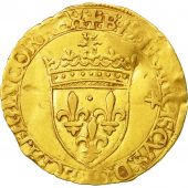France, Franois Ier, Ecu dor, Bayonne, VF(30-35), Gold, Duplessy:775