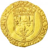 France, Franois Ier, Ecu dor, Gnes, 2e Type, AU(50-53), Gold, Duplessy:771A