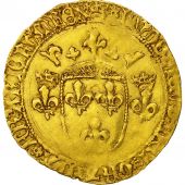 France, Louis XI, Ecu dor, Perpignan, TB+, Or, Duplessy:539A