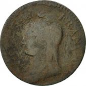 France, Dupr, 5 Centimes, CNIQ, AN 5, Limoges, F(12-15), Bronze, KM:640.7