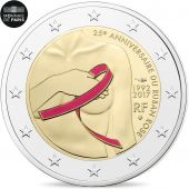 France, Monnaie de Paris, 2 Euro, Cancer du Sein, 2017, MS(65-70), Proof