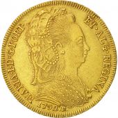Brazil, Maria I, 6400 Reis, 1792, Rio de Janeiro, AU(50-53), Gold, KM:226.1