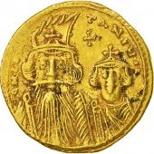 Constans II 641-668, Solidus, Constantinople, TB+, Or, Sear:962
