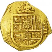 Spain, Philipp IV, 4 Escudos, Seville, VF(30-35), Gold