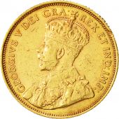 Canada, George V, 5 Dollars, 1912, Royal Canadian Mint, Ottawa, AU(55-58), Gold