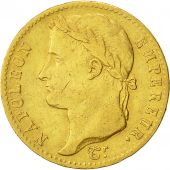 France, 20 Francs, 1815, Paris, EF(40-45), Gold, KM:705.1, Gadoury:1025a