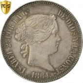 Espagne, Isabel II, 10 Reales, 1864, PCGS, MS65, FDC, Argent, KM:611.2, Grade