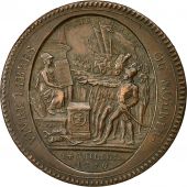 France, 5 Sols Monneron, 1792, Birmingham, TTB, Bronze, KM:Tn31
