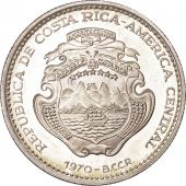 Coin, Costa Rica, 2 Colones, 1970, MS(63), Silver, KM:190