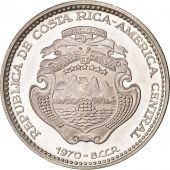 Coin, Costa Rica, 5 Colones, 1970, MS(63), Silver, KM:191