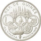 Coin, Guinea, 500 Francs, 1970, MS(63), Silver, KM:15
