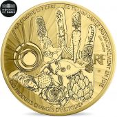 France, Monnaie de Paris, 50 Euro, Excellence - Guy Savoy, 2017, MS(65-70), Gold